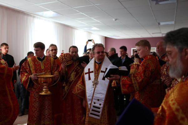Епископ Игнатий освятил Детский хоспис в Токсово