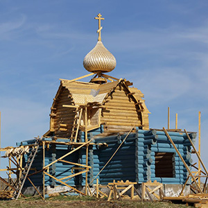 Храм мч. Самона Едесского в деревне Муя