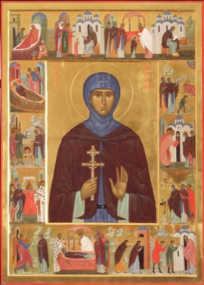 Прп. Евфросинии, игумении Полоцкой (1173)