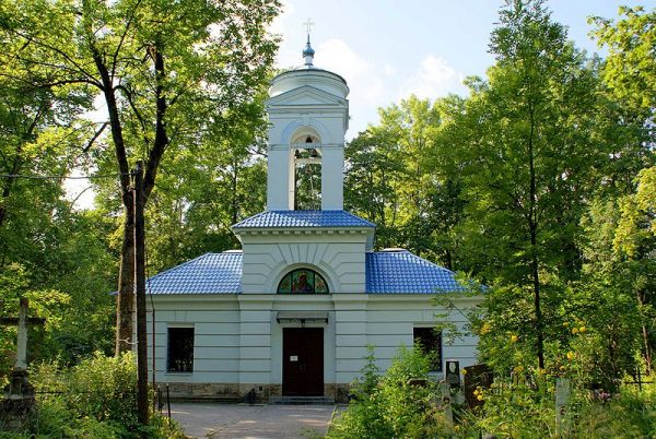 Храм-часовня свт Николая Чудотворца на Казанском кладбище Царского Села