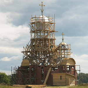 Храм Святой Троицы в деревне Кузнецова Гора