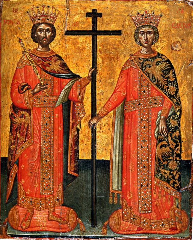 Равноапп. царя Константина (337) и матери его царицы Елены (327)