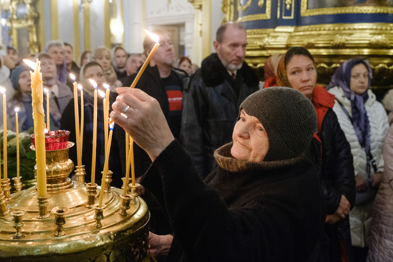 Николо Богоявленском соборе СПБ