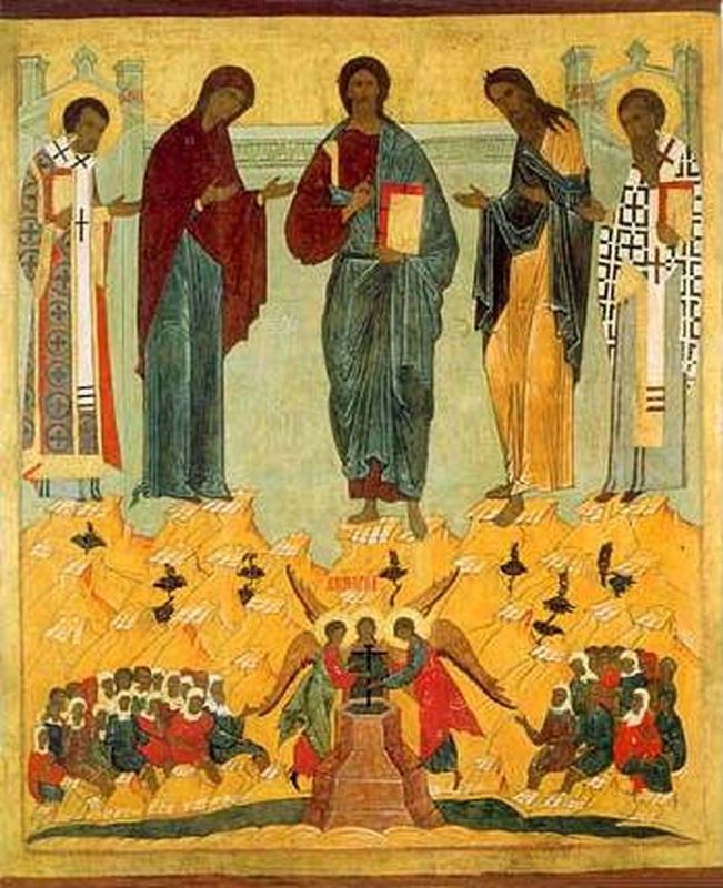 Празднество Всемилостивому Спасу и Пресвятой Богородице (1164)