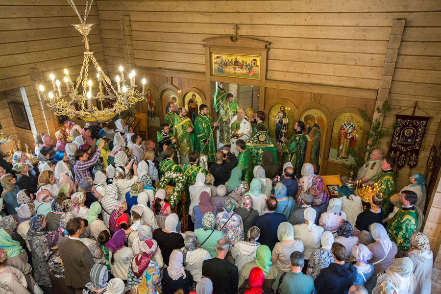 Церковь Николая Чудотворца Долгоозерная