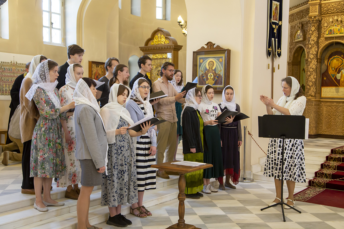 Церковный хор лютеранской церкви СПБ