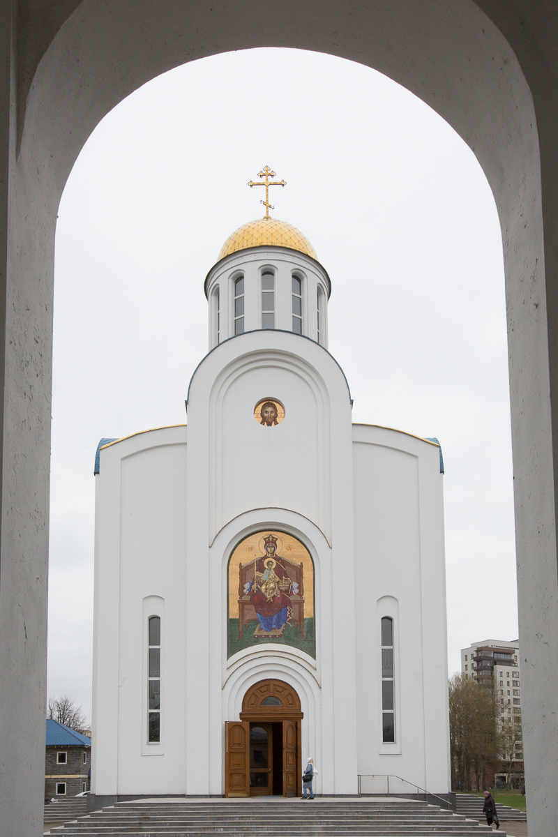 блокадный храм на малой охте