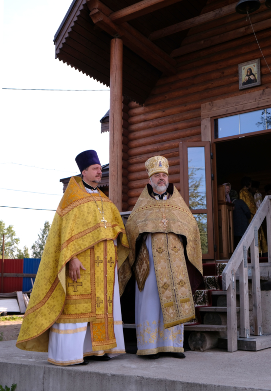 Освящен храм святителя Митрофана Воронежского в Гатчине