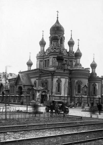 Церковь Преображения Господня за Московской заставой (разрушенная) - сайт  