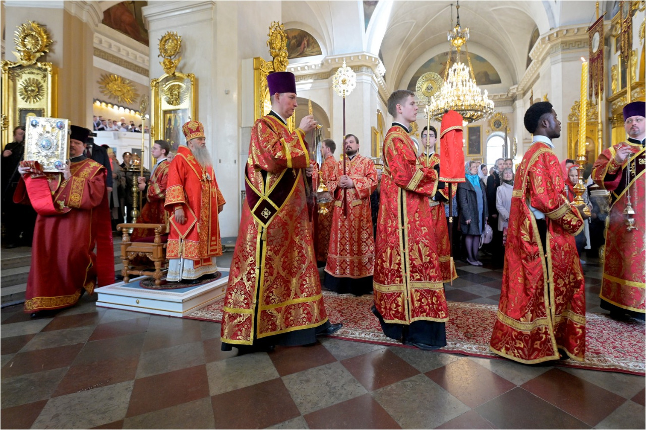 Певчие хор Преображенский собор Белгород