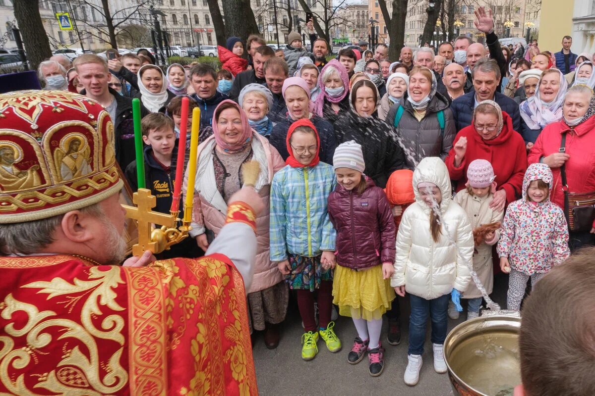 Абакан Пасха в Преображенском соборе