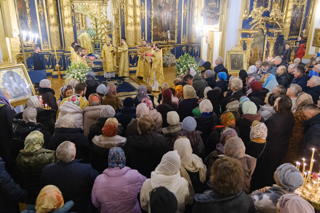 Николо Богоявленском соборе СПБ