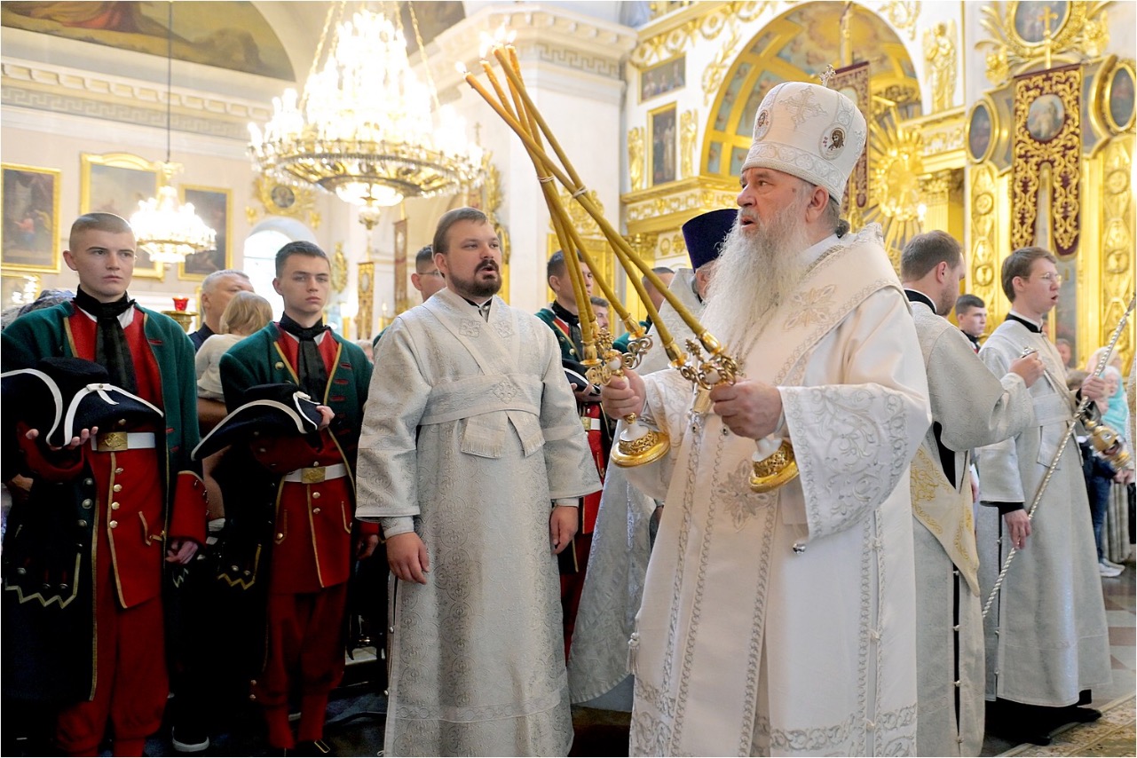 Абакан Пасха в Преображенском соборе