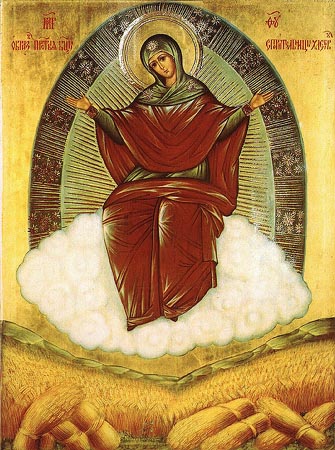 Иконы Божией Матери "Спорительница хлебов" (XIX)