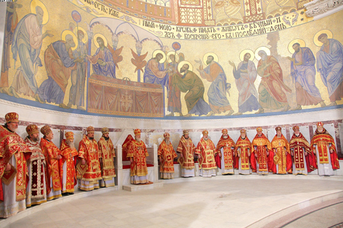 Малое освящение кронштадтского Морского собора