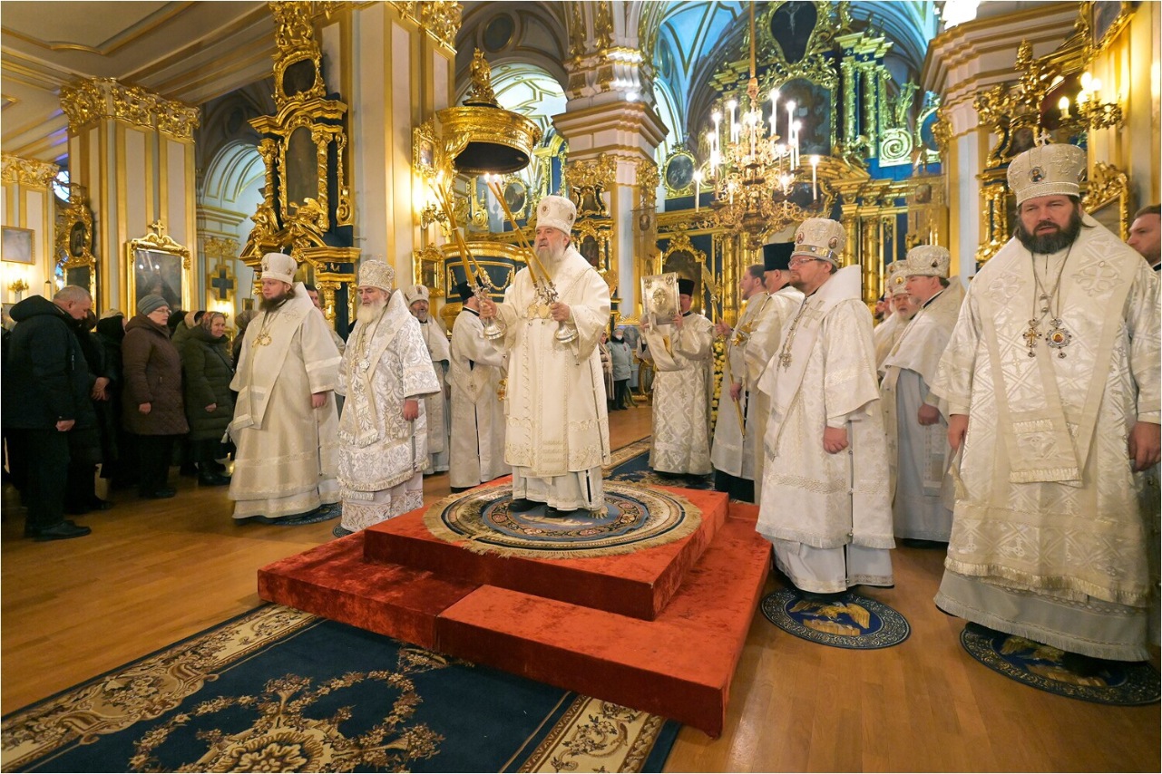 Николо Богоявленском соборе СПБ