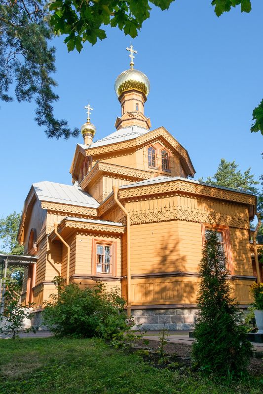Спб храм в пос лахта зимнее фото