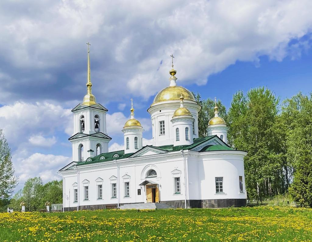 Храм Преображения Господня в деревне Пидьма - сайт 